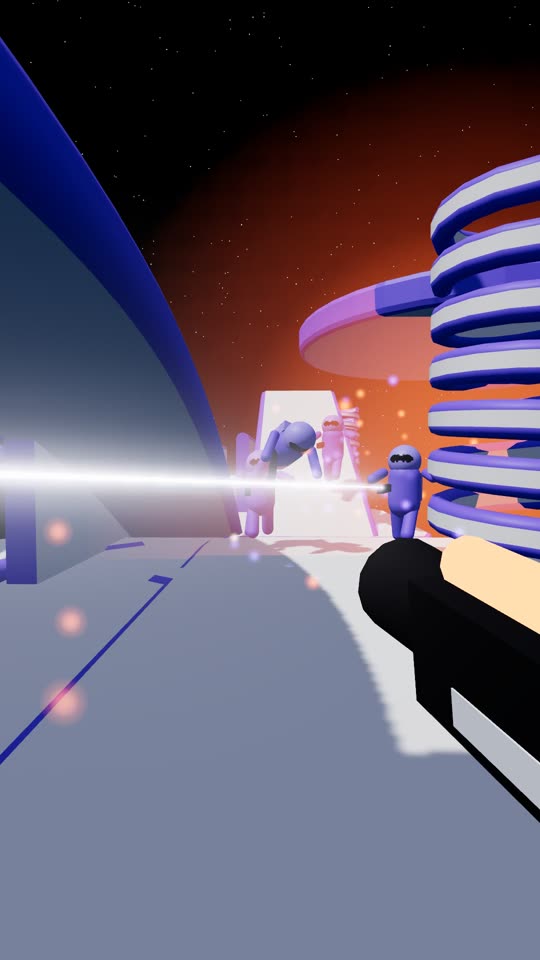A firefight between springs and hoops